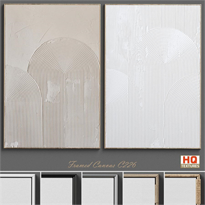 Abstract Arch Plaster Wall Art C-226